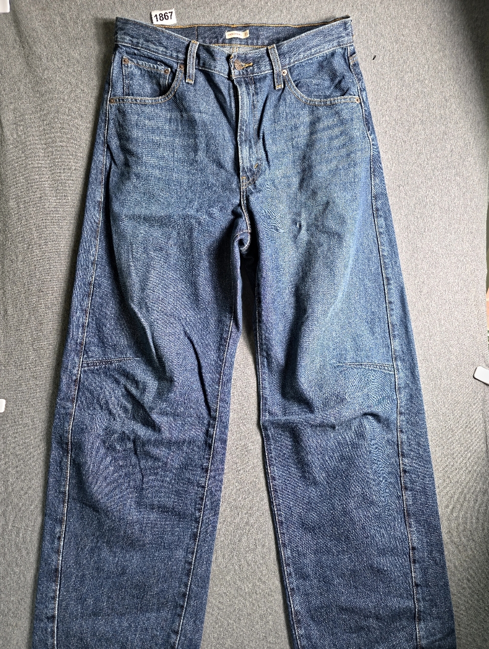 Levi's Blue Wide Leg Flare Jeans